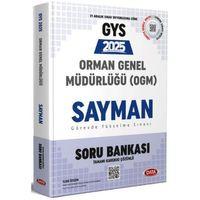 2025 GYS Orman Genel Müdürlüğü Sayman Soru Bankası Data Yayınları