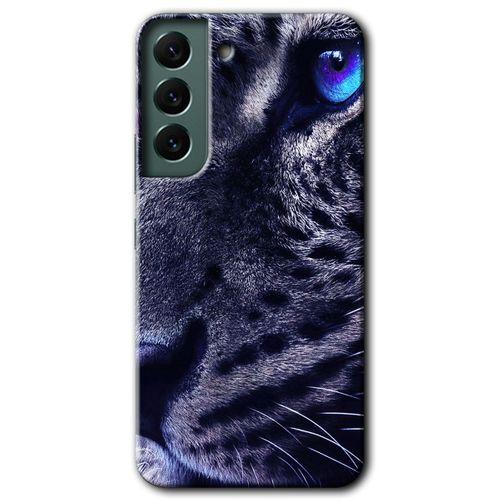 Samsung Galaxy S22 Kılıf HD Desen Baskılı Arka Kapak - Kaplan