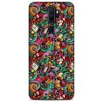 Graffitix (44) Desenli Silikon Kapak Oppo A9 2020 Kılıf