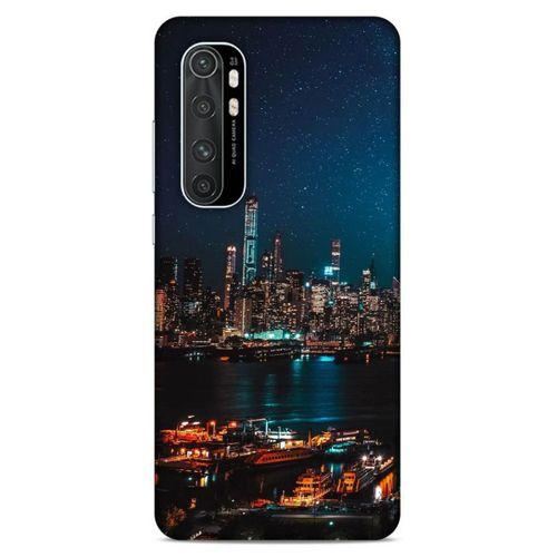 Lopard Xiaomi Mi Note 10 Lite Uyumlu Kılıf Gece'S (6) Silikon Kılıf Şehir