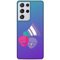 Lopard Samsung Galaxy S21 Ultra Uyumlu Kılıf Emojix (46) Core Armor Kılıf