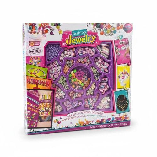 99166 HOBİ SETİ BONCUK TAKI TASARIMI HARFLİ