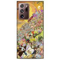 Samsung Galaxy Note 20 Ultra Uyumlu Kılıf Rick And Morty (37) Silicone Cover Slick Morty