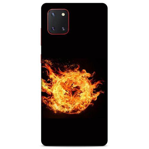 Lopard Samsung Galaxy Note 10 Lite Uyumlu Kılıf FireX (31) TPU Kılıf Fireball