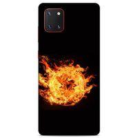 Lopard Samsung Galaxy Note 10 Lite Uyumlu Kılıf FireX (31) TPU Kılıf Fireball