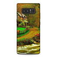 Samsung Galaxy Note 8 Uyumlu Kılıf Azarbaijan (48) Bumper Kılıf Orman Evi