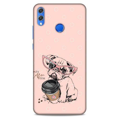 Animax Pugs COFEE Huawei Honor 8x Kılıf Desenli Silikon