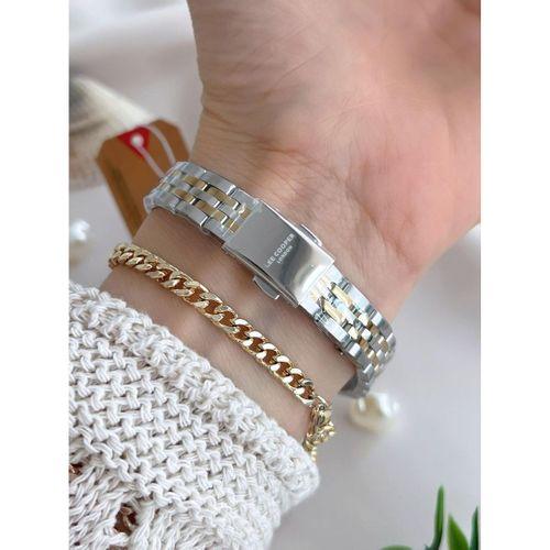 Lee Cooper Çelik Kordonlu 3 Atm Suya Dayanıklı Kadın Kol Saati VS.BLKT.0649