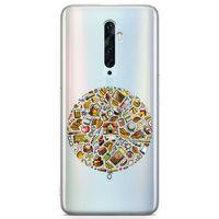 Oppo Reno2 Z 2019 Kılıf Öğretmenler Günü Hediyesi Arka Kapak Koruma Desenli Full Koruyucu