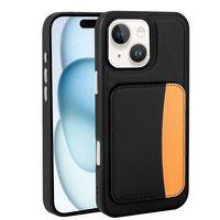 Apple iPhone 13 Kılıf Kartlıklı Zore X-Kart Silikon Kapak