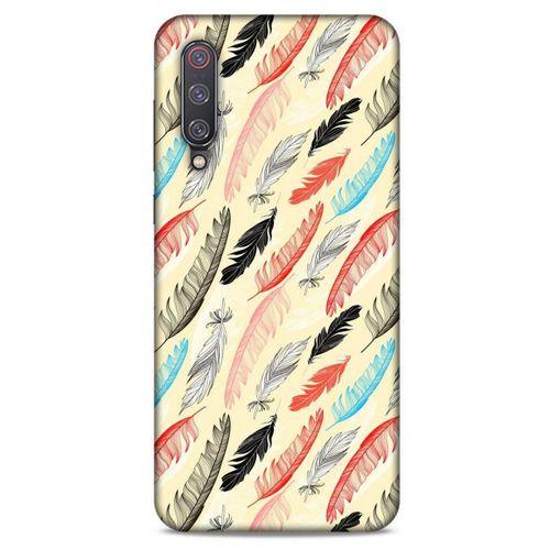 Xiaomi Mi 9 Kılıf Desenli Özel Seri Tüyler (48) Bumper Kılıf