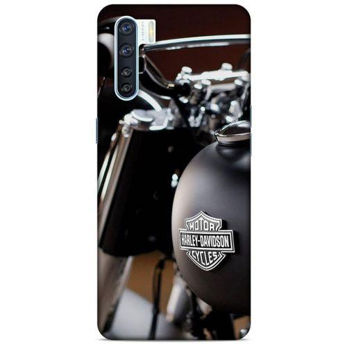 Oppo A91 Uyumlu Kılıf Motorsiklet (48) Bumper Kılıf Harley
