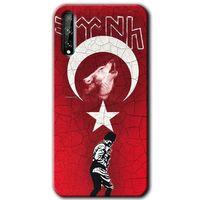 Huawei Y8P Kılıf HD Desen Baskılı Arka Kapak - Bozkurt Atam