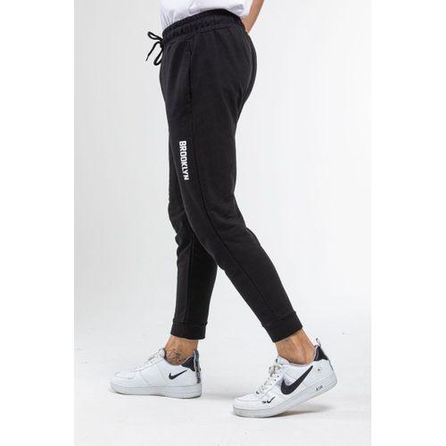Erkek Basic Regular Fit Brooklyn Baskılı Eşofman Altı SPR22EA203