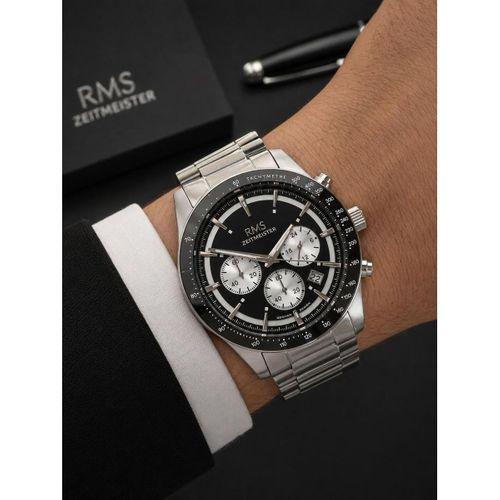 RMS Romanson Premium Erkek Kol Saati Çelik Kordon 5 ATM Su Geçirmez Kronometreli Kadran AG2198.12