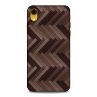 Lopard Apple iPhone XR Uyumlu Kılıf Wood'X (33) Hybrid Kılıf Baskılı