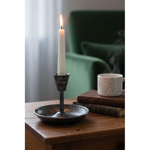 Metal Vintage Mumluk & El Şamdanı Gümüş Turna2623-8