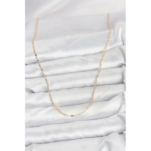 CM 14K Gold Renk Gemici Zincir Model 60 cm Kadın Kolye