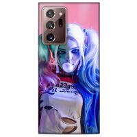 Samsung Galaxy Note 20 Ultra Uyumlu Kılıf Harley Quinn (10) Full Koruma Kılıfı Pembe