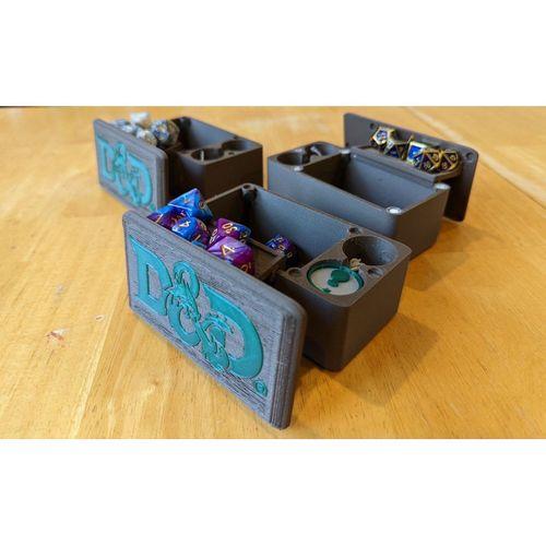 Kompakt Manyetik Dicebox, Karakter Kasası ve Yuvarlanma Tepsisi - 5137180