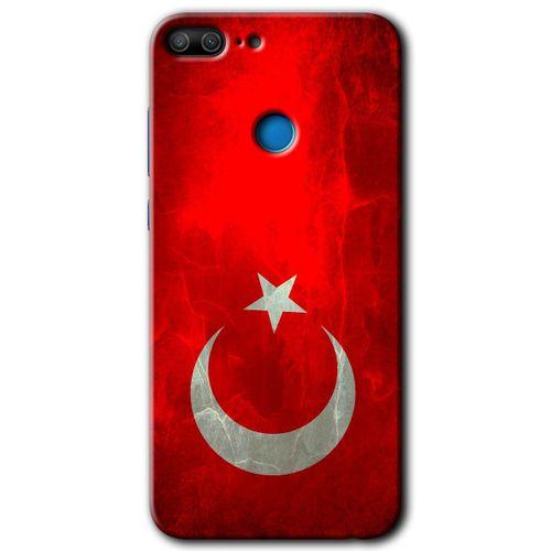 Potkal Hediye Fabrikası Honor 9 Lite Kılıf HD Desen Baskılı Arka Kapak - Albayrak