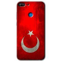 Potkal Hediye Fabrikası Honor 9 Lite Kılıf HD Desen Baskılı Arka Kapak - Albayrak