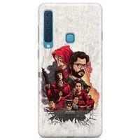 Samsung Galaxy A9 2018 Kılıf La Casa De Papel Arka Kapak Koruma Desenli Full Koruyucu