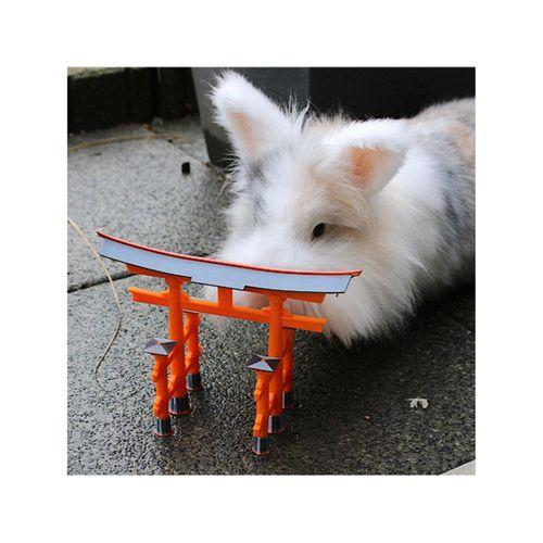 Japon Şinto Tapınağı Kapısı Torii Desteksiz 3D Baskı (Bu ürün Sadece Plastik parçadır - Almadan Önce Soru Sorabilirsiniz)