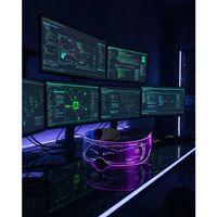 Çok Renkli Led Parti Gözlüğü Ergonomik Ve Hafif Tasarım