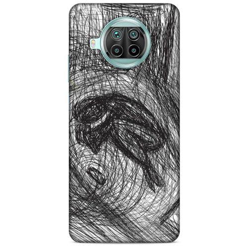 Xiaomi Mi 10T Lite 5G Kılıf Depresyon (37) Silicone Cover Sarı Lacivert