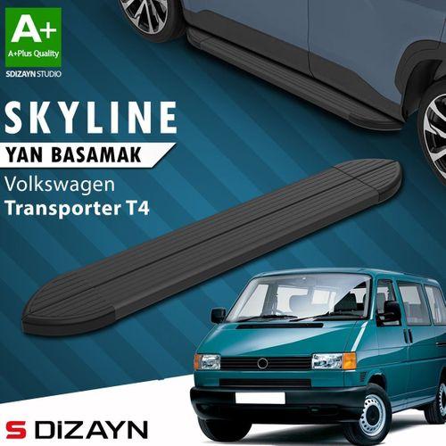 S-Dizayn VW Transporter T4 Kısa Şase Skyline Siyah Yan Basamak 213 Cm 1995-2003 A+ Kalite
