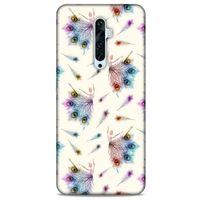 Oppo Reno 2z Kılıf Desenli Özel Seri Tüyler (35) Fit Design Kılıf