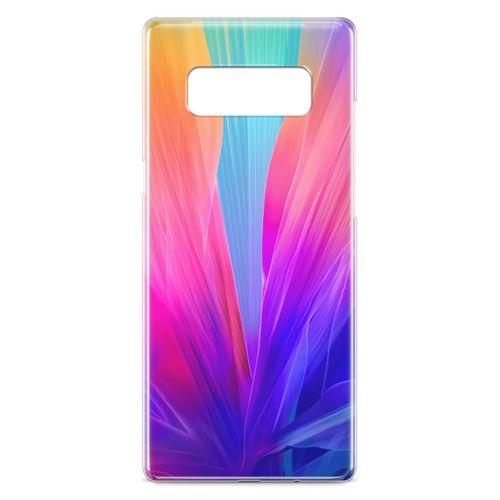 Samsung Galaxy Note 8 Kılıf Makro Çiçek Arka Kapak Koruma Desenli Full Koruyucu