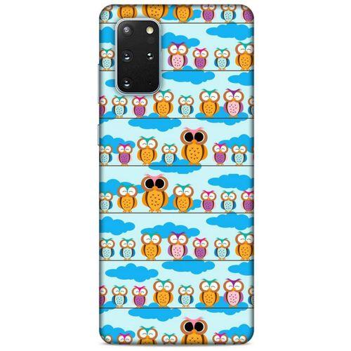Baykuşlar (33) Desenli Silikon Kapak Telefon Kabı Samsung Galaxy S20 Plus Kılıf