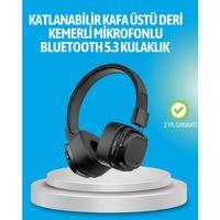 Deep Bass Destekli Kablosuz Katlanabilir Kulak Üstü Kulaklık