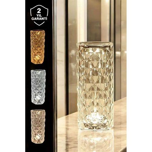 Dokunmatik Kristal Gece Lambası Hediyelik