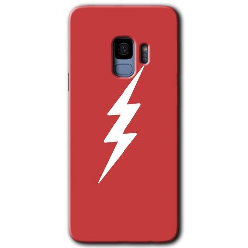 Galaxy S9 Kılıf HD Desen Baskılı Arka Kapak - Flash Logo