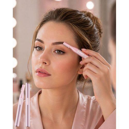 Kadınlara Özel Elektrikli Kaş Makinesi Dudak Çene Yüz Tüyü Alma Cihazı