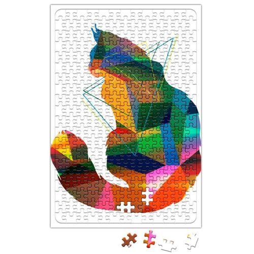 Renkli Cat Puzzle 240 Parça Yapboz