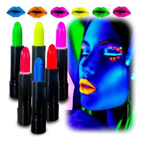 6’lı Neon Boya – UV Işıkta Parlayan Makyaj Seti