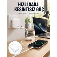 67w Type-c Turbo Şarj Cihazı – Aşırı Akım Ve Isı Koruması, Seyahat Uyumlu Yeni Nesil