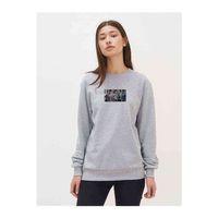 Kpop Key Shinee Baskılı Gri Kadın Sweatshirt