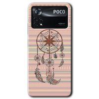 Poco x4 Pro Kılıf HD Desen Baskılı Arka Kapak + Temperli Cam - Mandala Retro