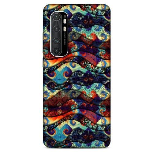 Xiaomi Mi Note 10 Lite Kılıf Baskılı Özel Seri Taşlı (41) Tank Kılıf