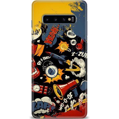 Samsung Galaxy S10 Plus Kılıf HD Baskılı Kılıf - Z Zum! + Tam Ekran Koruyucu