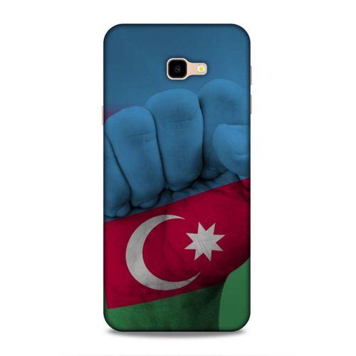 Samsung Galaxy J4 Plus Uyumlu Kılıf Azarbaijan (19) Kılıfları Yumruk Bayrak
