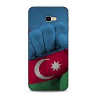 Samsung Galaxy J4 Plus Uyumlu Kılıf Azarbaijan (19) Kılıfları Yumruk Bayrak