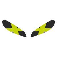 CF MOTO Cf Moto 250 Sr 2020 - 2024 Uyumlu Far Sticker X Flo Sarı