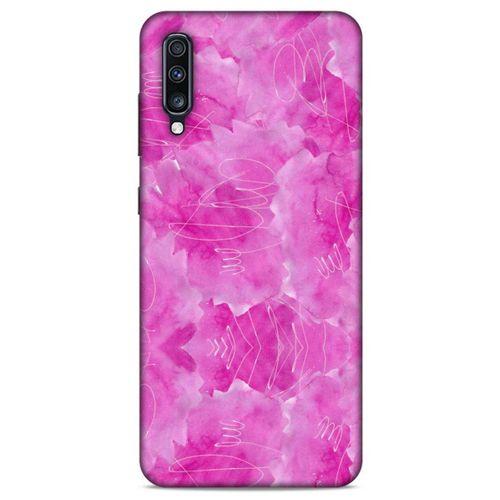 Samsung Galaxy A70 Uyumlu Kılıf Pembe Delisi (41) Tank Kılıf Yazılı