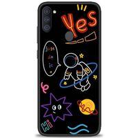 Samsung Galaxy A11 Kılıf HD Baskılı Kılıf - Yes + Tam Ekran Koruyucu